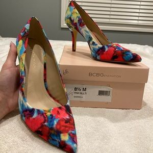 BCBGeneration Multicolor Heels